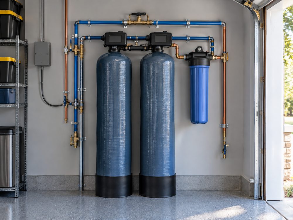 Whole-home water filtration system